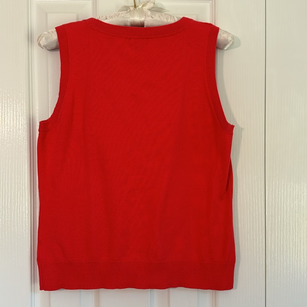 Talbots Pima Cotton Sweater/Sleeveless Tank Set Size 6P - Picture 7 of 9